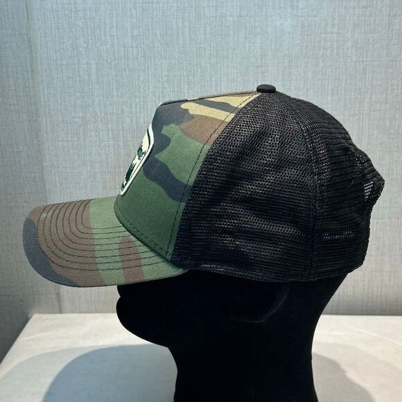 Hochatime Hochatown OK Hat Cap Snapback Trucker Mesh Camo Green Brown Black Adju - Picture 5 of 9
